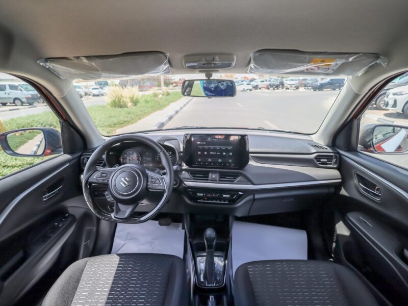 2027 Suzuki Swift GLX 1.2 Litres 3 Cylinder Hybrid Engine Orange Black Hatchback GCC Specs
