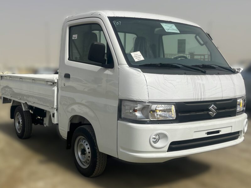 2027 Suzuki Carry 1.5L Four-Cylinder Petrol Engine White Black Pickup Truck GCC Specs