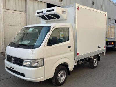2027 Suzuki Carry Refrigerator 1.5L Four-Cylinder Petrol Engine White Black Mini Truck