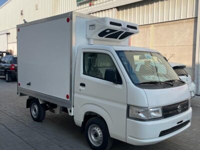 2027 Suzuki Carry Refrigerator 1.5L Four-Cylinder Petrol Engine White Black Mini Truck