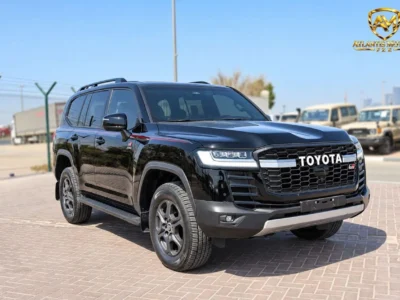 2026 Toyota Land Cruiser GR SPORT 3.5L 6 Cylinders Hybrid Engine Black Red SUV GCC