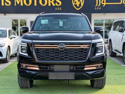 2027 Nissan Patrol 75th Anniversary 3.5-liter twin-turbocharged V6 Engine Black Red SUV GCC