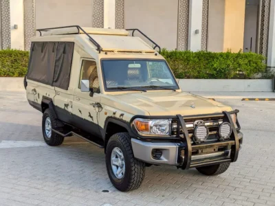 2020 Toyota Land Cruiser Pickup Safari 4.0L 6 Cylinders Petrol Engine Brown GCC Specs