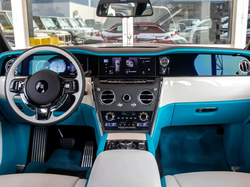 2025 Rolls-Royce Cullinan Silver Badge V12 Twin-Turbo 6.75L Grey blue SUV Japanese Specs