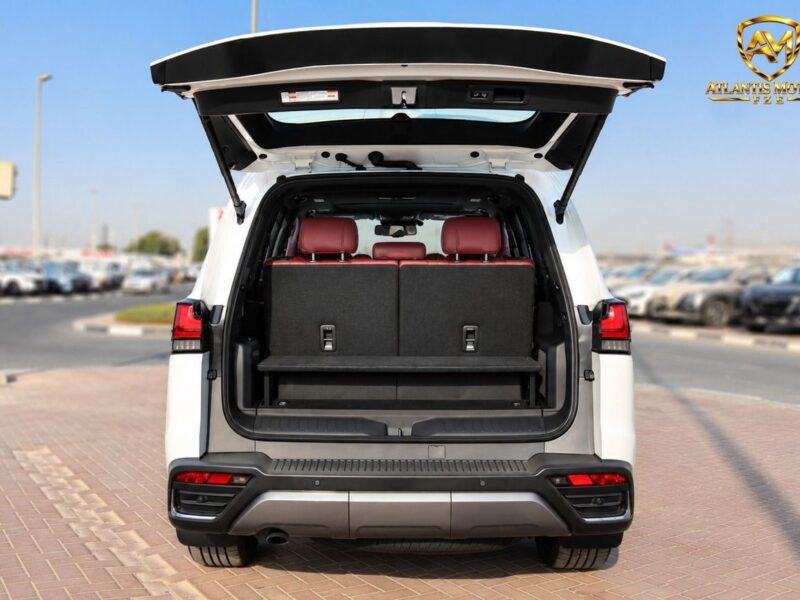 2026 Lexus LX700h SIGNATURE 3.5 Litres 6 Cylinders Hybrid Engine White Red SUV GCC Specs