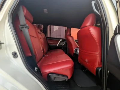 2011 Toyota Prado TXL Facelifted 2023 2.7L 4-Cylinder Petrol Engine White Red SUV GCC Specs
