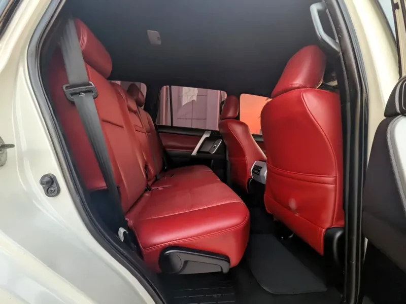 2011 Toyota Prado TXL Facelifted 2023 2.7L 4-Cylinder Petrol Engine White Red SUV GCC Specs
