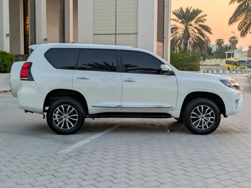 2011 Toyota Prado TXL Facelifted 2023 2.7L 4-Cylinder Petrol Engine White Red SUV GCC Specs