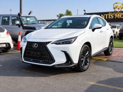 2026 Lexus NX 350h Premier 2.5 Litres 4 Cylinders Hybrid Engine White Tan SUV GCC Specs
