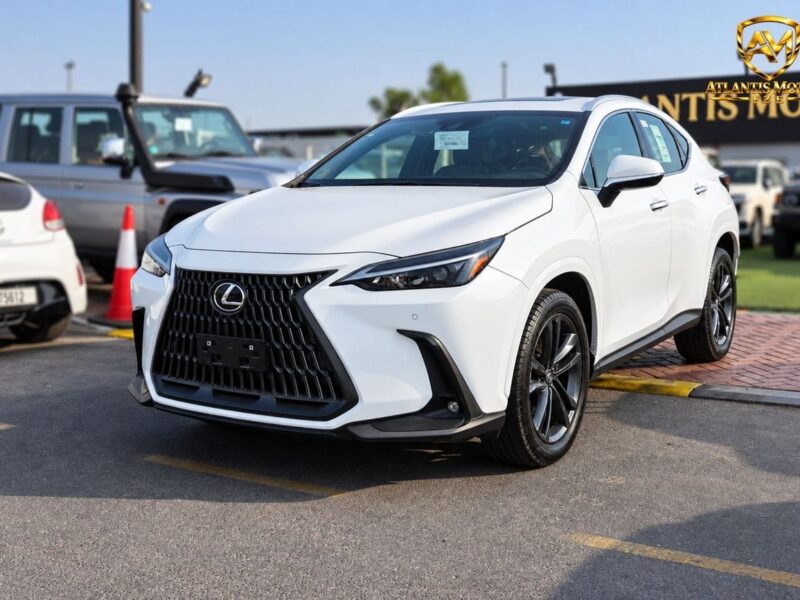2026 Lexus NX 350h Premier 2.5 Litres 4 Cylinders Hybrid Engine White Tan SUV GCC Specs