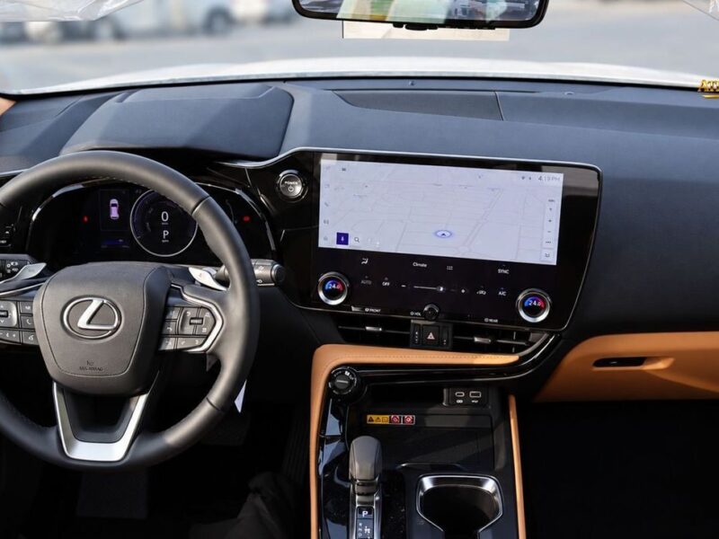 2026 Lexus NX 350h Premier 2.5 Litres 4 Cylinders Hybrid Engine White Tan SUV GCC Specs