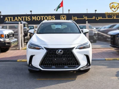 2026 Lexus NX 350h Premier 2.5 Litres 4 Cylinders Hybrid Engine White Tan SUV GCC Specs