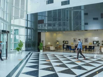 2,400 sqft Office for Rent: FULLY FITTED | AVAILABLE IMMEDIATELY | FURNSIHED :HIGH RISE:Own Washroom and Pantry