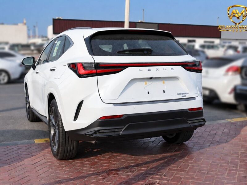 2026 Lexus NX 350h Premier 2.5 Litres 4 Cylinders Hybrid Engine White Tan SUV GCC Specs
