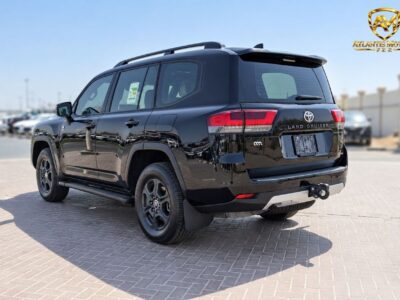 2026 Toyota Land Cruiser GR SPORT 3.5L 6 Cylinders Hybrid Engine Black Red SUV GCC