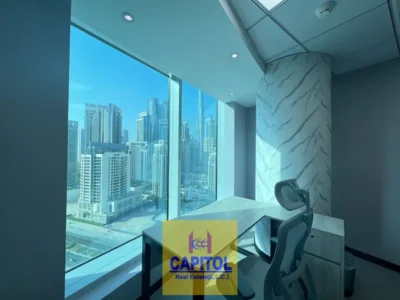 160 sqft Furnished Office for Rent in Prime Tower, Business Bay (SD)