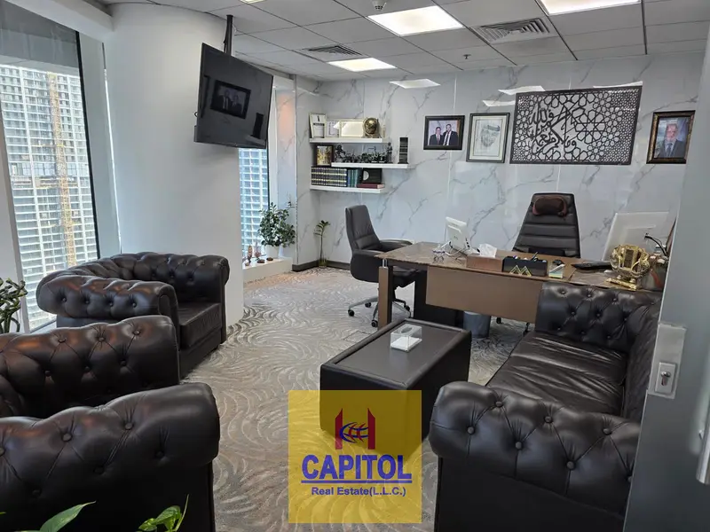 2,400 sqft Office for Rent: FULLY FITTED | AVAILABLE IMMEDIATELY | FURNSIHED :HIGH RISE:Own Washroom and Pantry