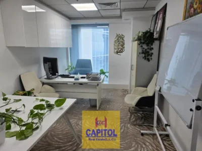 2,400 sqft Office for Rent: FULLY FITTED | AVAILABLE IMMEDIATELY | FURNSIHED :HIGH RISE:Own Washroom and Pantry