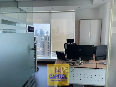 1680 sqft Direct from Owner, Beautiful Furnished Office Available in Business, Bay Dubai