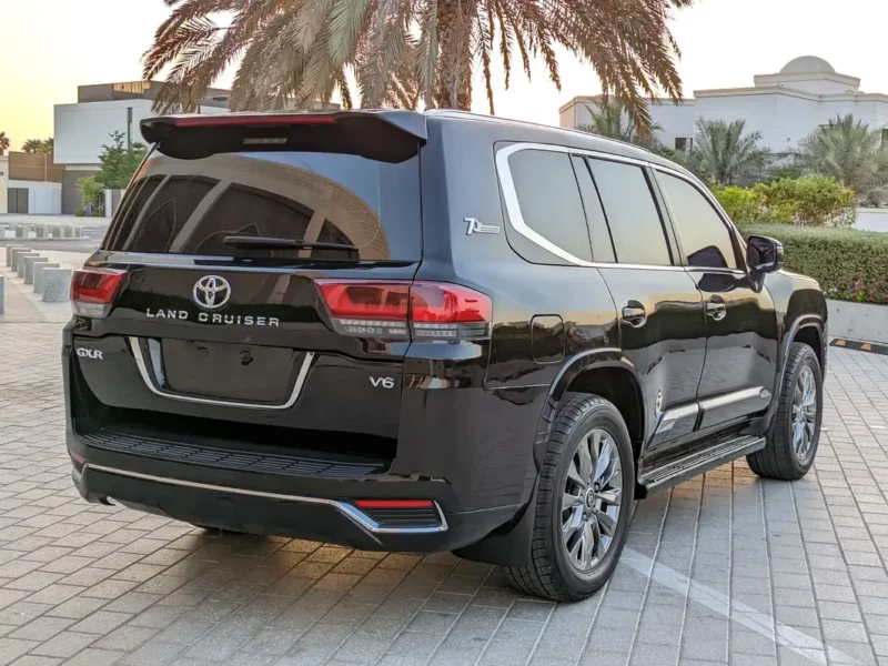 2008 Toyota Land Cruiser GXR Facelifted 2024 4.0L V6 Petrol Engine Black Beige SUV GCC