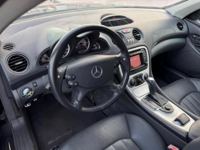 2003 Mercedes-Benz SL55 AMG 5.4-liter V8 Supercharged Petrol Engine Black Coupe Clean Car