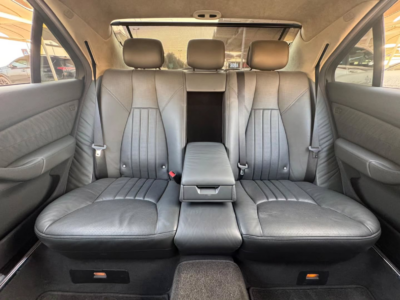 2005 Mercedes-Benz S55 5.4 Litres V8 Supercharged AMG Petrol Engine White Black Sedan