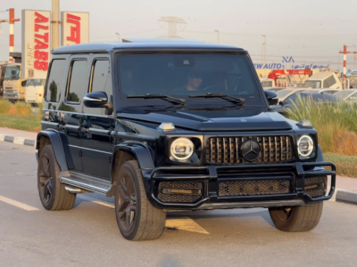 2021 MERCEDES-BENZ G63 AMG 4.0 Litres V8 Biturbo Petrol Engine Black SUV NEAT AND CLEAN CAR