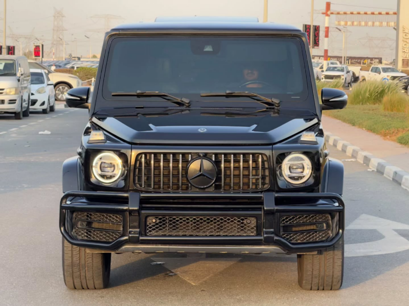 2021 MERCEDES-BENZ G63 AMG 4.0 Litres V8 Biturbo Petrol Engine Black SUV NEAT AND CLEAN CAR