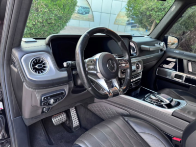 2021 MERCEDES-BENZ G63 AMG 4.0 Litres V8 Biturbo Petrol Engine Black SUV NEAT AND CLEAN CAR