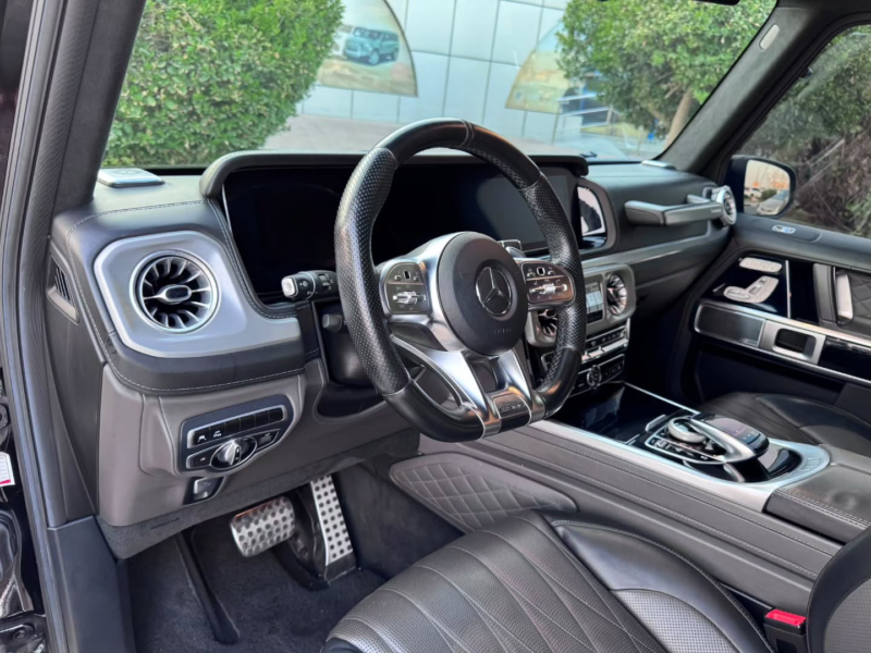 2021 MERCEDES-BENZ G63 AMG 4.0 Litres V8 Biturbo Petrol Engine Black SUV NEAT AND CLEAN CAR