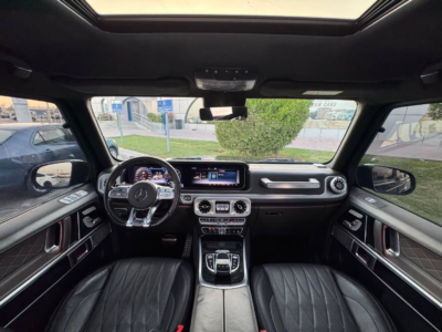 2021 MERCEDES-BENZ G63 AMG 4.0 Litres V8 Biturbo Petrol Engine Black SUV NEAT AND CLEAN CAR