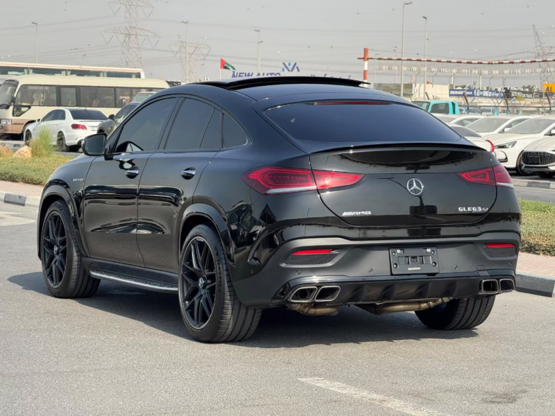 2023 Mercedes-Benz AMG GLE 63 S 4.0 Litres V8 Biturbo Petrol Engine Black Red SUV Clean Car