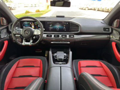 2023 Mercedes-Benz AMG GLE 63 S 4.0 Litres V8 Biturbo Petrol Engine Black Red SUV Clean Car