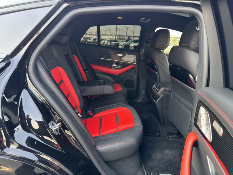 2023 Mercedes-Benz AMG GLE 63 S 4.0 Litres V8 Biturbo Petrol Engine Black Red SUV Clean Car