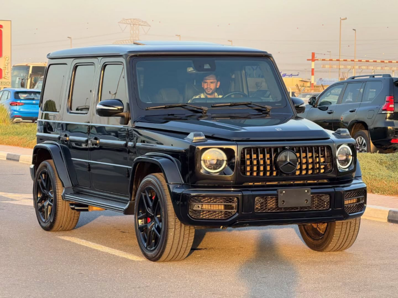 2022 MERCEDES-BENZ G63 AMG 4.0 Litres V8 Biturbo Petrol Engine Black SUV NEAT AND CLEAN CAR