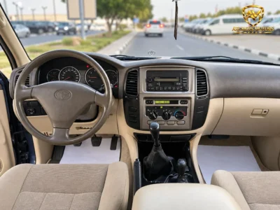 2007 Toyota Land Cruiser GX 4.5 Litres 6 Cylinders Petrol Engine Blue Beige SUV GCC Specs