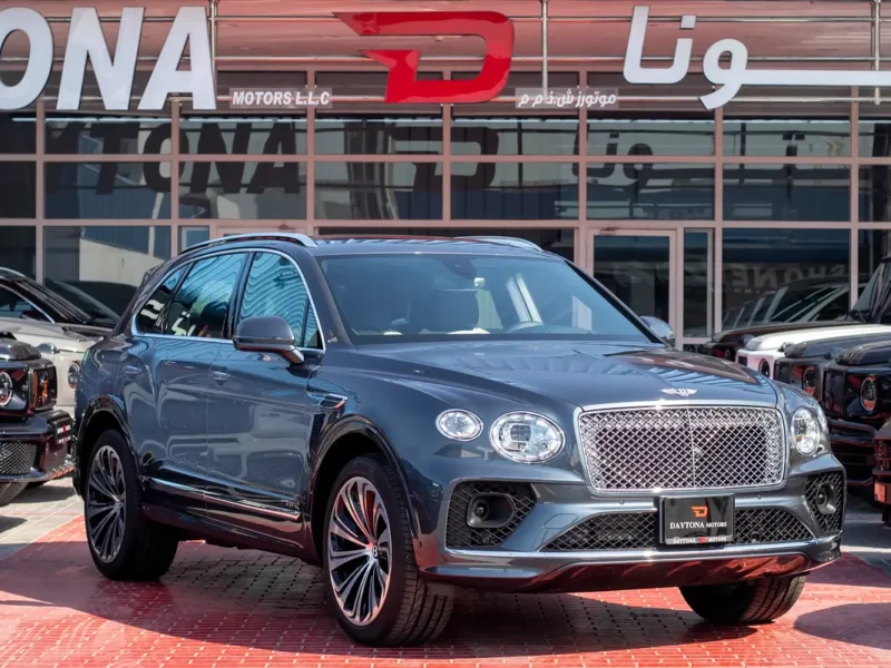 2021 Bentley Bentayga Standard 4.0L V8 Twin-Turbo Engine Grey Black SUV Japanese Specs