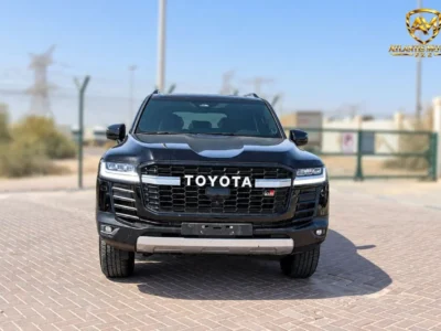 2026 Toyota Land Cruiser GR SPORT 3.5L 6 Cylinders Hybrid Engine Black Red SUV GCC