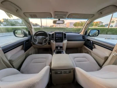 2018 Toyota Land Cruiser GX 4.0 Litres V6 Petrol Engine White Beige SUV GCC Specs