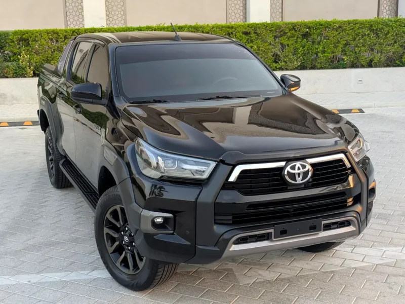 2019 Toyota Hilux Adventure Facelifted 2025 2.7L 4 Cylinders Engine Black Red Pickup Truck