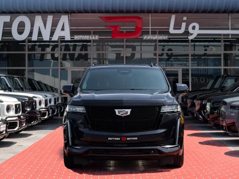 2024 Cadillac Escalade Sport Platinum 6.2 Litres V8 Petrol Engine Black SUV Japanese Specs