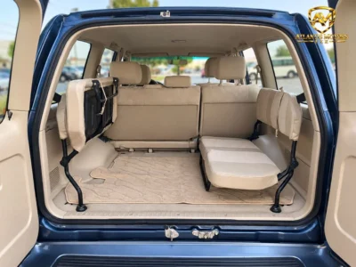 2007 Toyota Land Cruiser GX 4.5 Litres 6 Cylinders Petrol Engine Blue Beige SUV GCC Specs