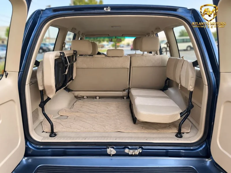 2007 Toyota Land Cruiser GX 4.5 Litres 6 Cylinders Petrol Engine Blue Beige SUV GCC Specs