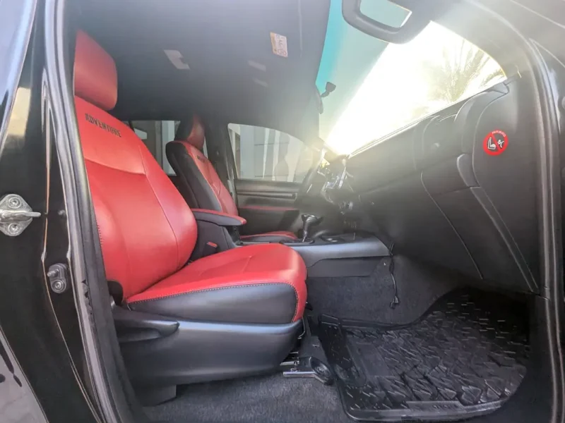 2019 Toyota Hilux Adventure Facelifted 2025 2.7L 4 Cylinders Engine Black Red Pickup Truck