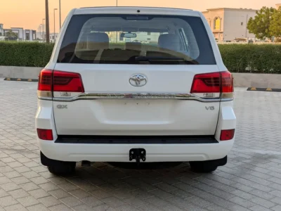 2018 Toyota Land Cruiser GX 4.0 Litres V6 Petrol Engine White Beige SUV GCC Specs