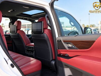 2026 Lexus LX700h SIGNATURE 3.5 Litres 6 Cylinders Hybrid Engine White Red SUV GCC Specs