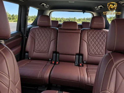 2027 Nissan Patrol LE PLATINUM 3.5-liter twin-turbocharged V6 Engine White Maroon SUV GCC
