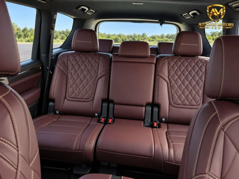 2027 Nissan Patrol LE PLATINUM 3.5-liter twin-turbocharged V6 Engine White Maroon SUV GCC