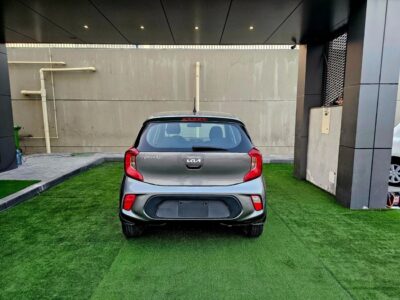 2023 Kia Picanto LX 1.2 Litres 4 Cylinders Petrol Engine Grey Black Hatchback GCC Specs