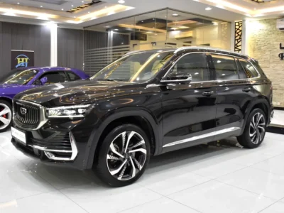 2024 Geely Monjaro GF 2.0-liter Turbocharged 4-cylinder Petrol Engine Black Tan SUV GCC